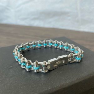 Harley Davidson Motorcycle Chain Bracelet